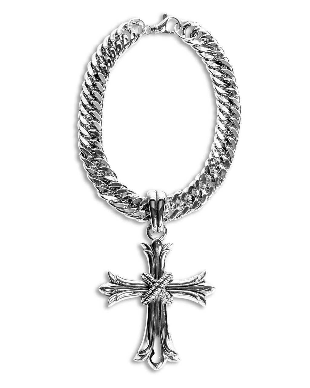 V316 Cuban Cross Choker